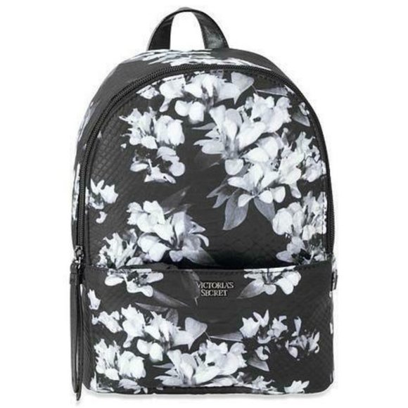VICTORIA’S SECRET ACCESSORIES Midnight Blooms Small City Backpack Size 10X7X4